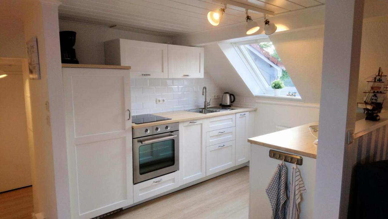Ferienwohnung Achterdeck - Alte Schmiede Neugarmssiel Schillig Extérieur photo