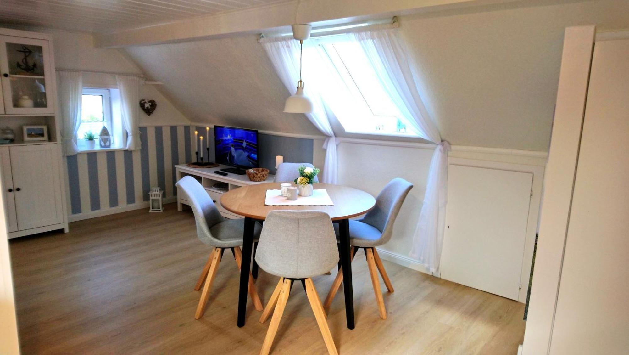 Ferienwohnung Achterdeck - Alte Schmiede Neugarmssiel Schillig Extérieur photo